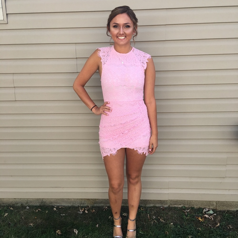 Pink Homecoming dress